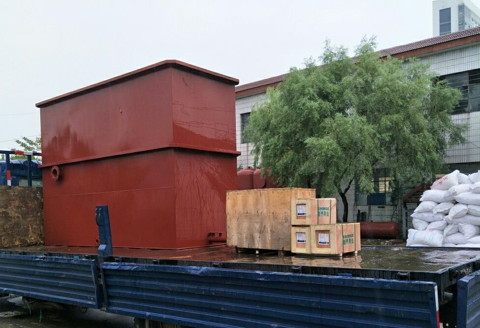 蒼山大蒜沖洗、切割廢水處理設(shè)備發(fā)貨